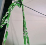 Dress size M like new, green