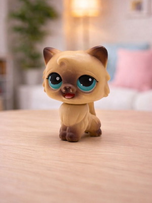 Littlest Pet Shop Magic Motion Persian Cat used