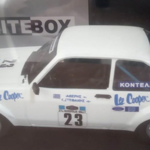 Ford Escort RS 27ο Rally Acropolis Ιαβέρης-Στεφανής 1/24 νέο