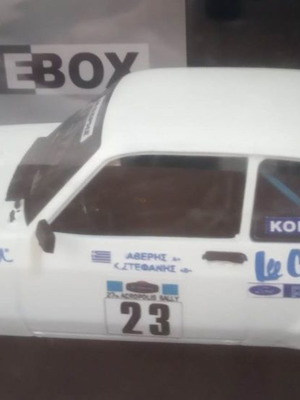 Ford Escort RS 27ο Rally Acropolis Ιαβέρης-Στεφανής 1/24 νέο