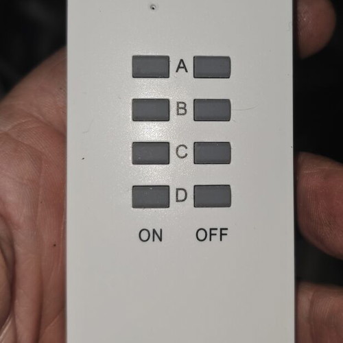 Set of 4 remote control sockets new