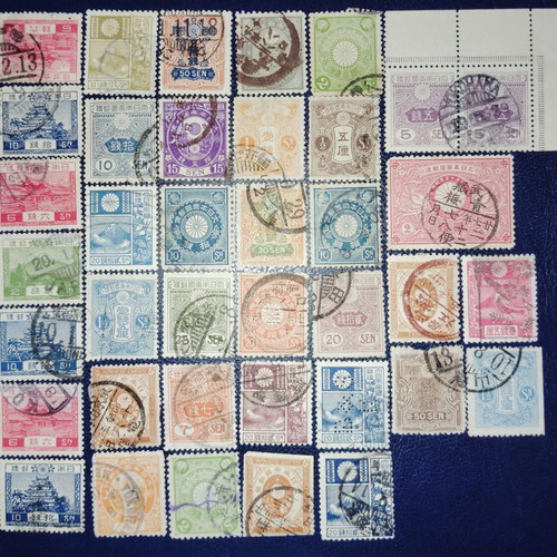Japan classic stamps new collection