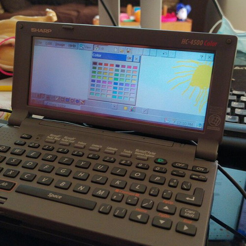 Sharp HC-4500 Handheld-PC used