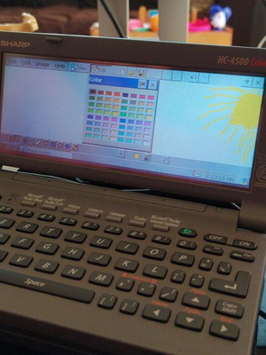 Sharp HC-4500 Handheld-PC used