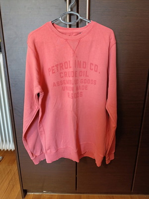 Petrol Industries φούτερ ανοιξιάτικο φθινόπωρο ροζ καινούργιο