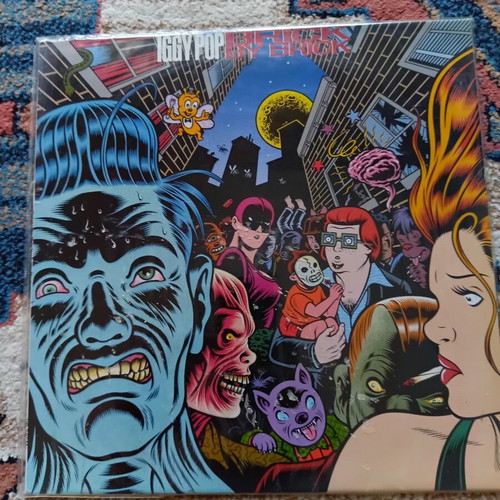 Iggy Pop Brick by Brick vinyl like new, rock