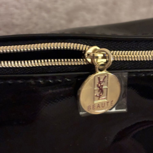 Saint Laurent luxury YSL toiletry bag unused