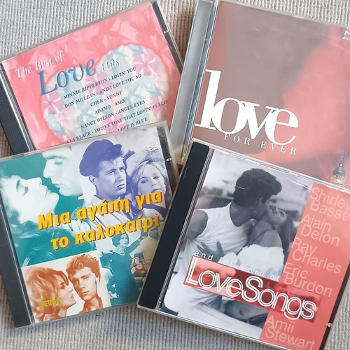 For Lovers 4CDs used, entechno genre