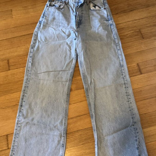 Zara jeans no36 long straight fit, unworn
