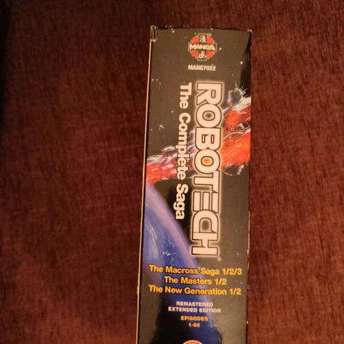 Robotech The Complete Saga DVD used