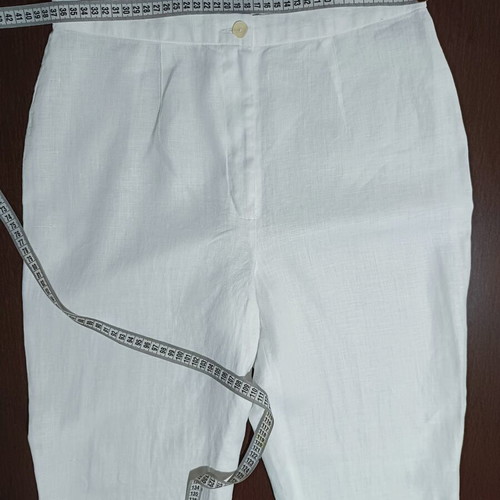 Otapasidi collection cotton pants, white, size M