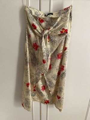 Satin midi skirt Zara like new size M