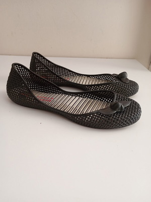 Melissa ballet flats size 40 used, black