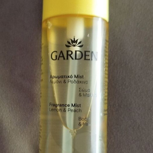 Garden body and hair care set new with lemon and peach scent