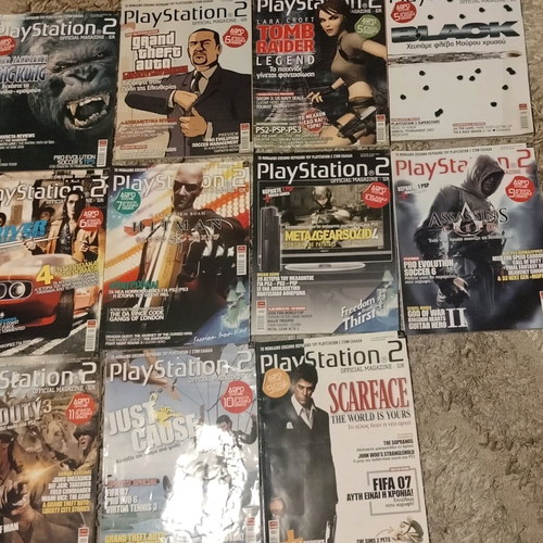 Playstation Magazines from January to November 2006