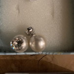 Oliver Weber double earrings new with pearl and Swarovski