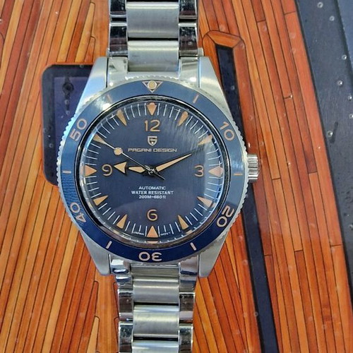 Pagani Design PD YS005 41mm Men's Automatic Mechanical Watch like new, 200m waterproof