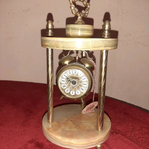 Vintage Jerger Germany table clock new, analog