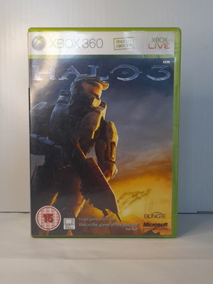 Halo 3 Xbox 360 game, English edition, complete with manual