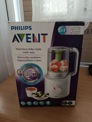 Philips Avent 2 в 1 бебешки парен готвар и блендер