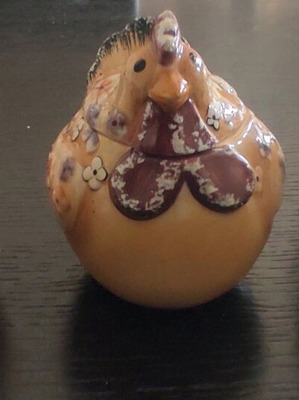 Porcelain animals like new with lid for salads