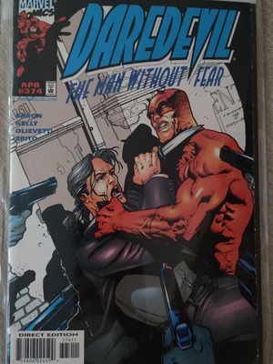 Daredevil #374 Marvel comic book mint condition
