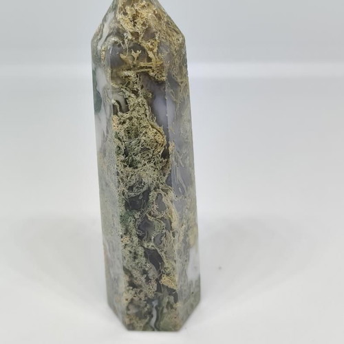 Dendritic Agate Obelisk like new with multilevel colors