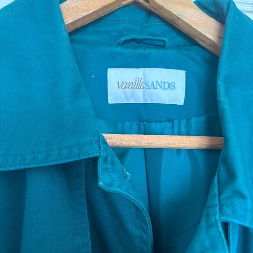 BHS trench coat like new, size 48, green