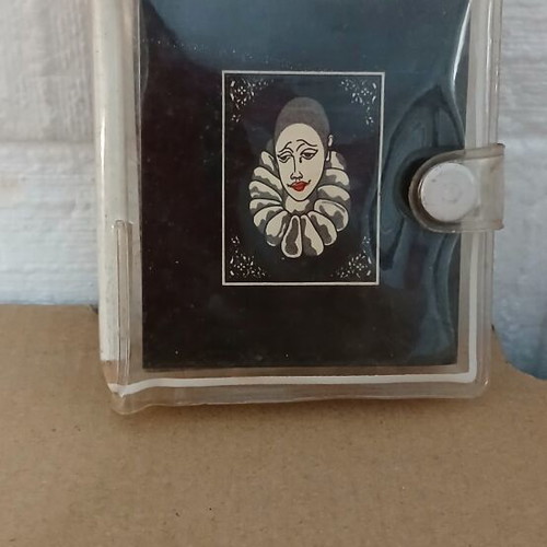 Σετ μικρά σημειωματάρια 6x7cm σαν καινούργιο, vintage 3σε1 με μολύβι