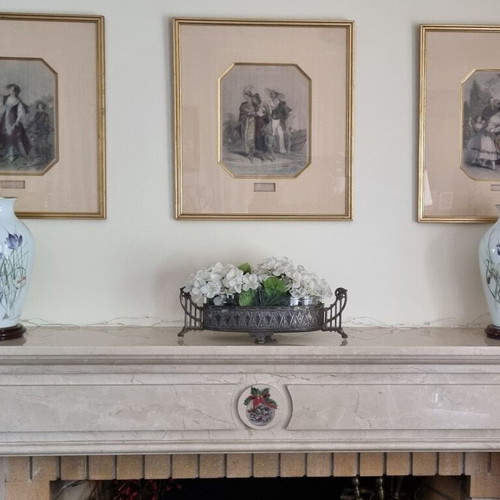Porcelain Vases New, Designed by Niki Goulandris, Georges Boyer Limoges