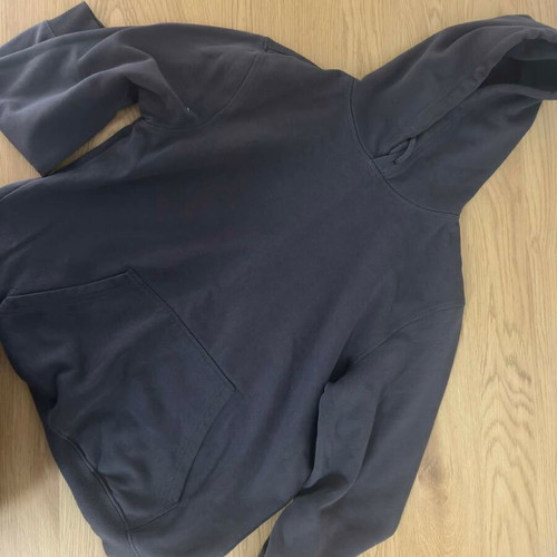 H&M men's grey medium relaxed fit hoodie like new