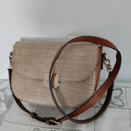 Small fur shoulder bag branded used