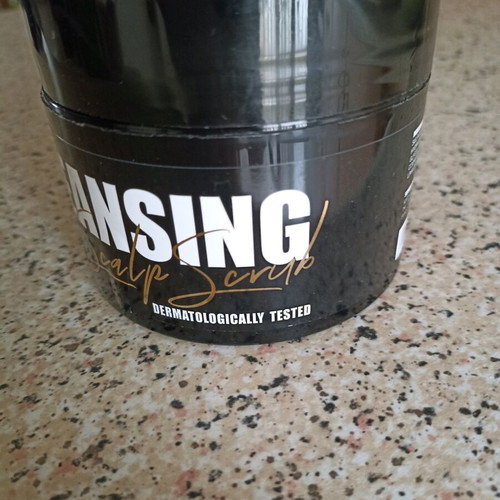 Cleansing Salt Scalp Scrub hair peeling like new