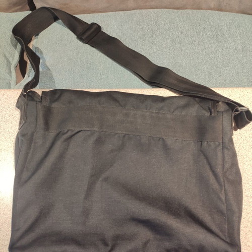 H&M shoulder bag used, black and yellow