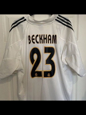 Beckham shirt used authentic