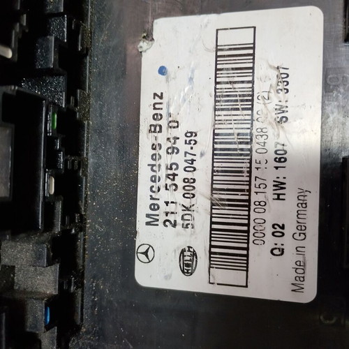 Sam module used for Mercedes-Benz E-Class W211 5DK00804759 A2115459401