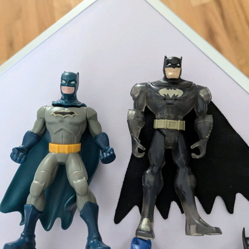 Badman collectible figures used, all together