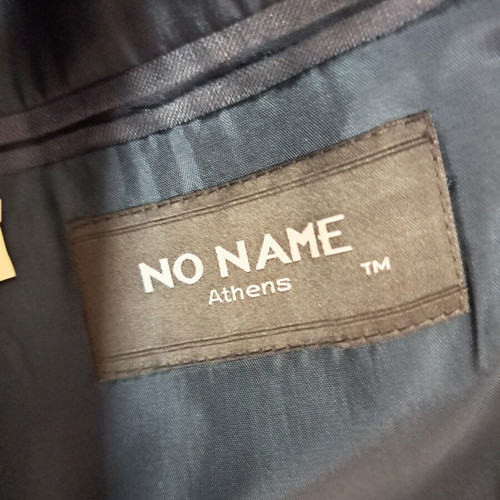 Linen men's suit new, blue, NO NAME brand