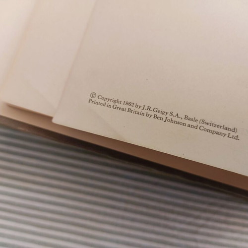 Documenta Geigy Scientific Tables 6th Edition 1962 used