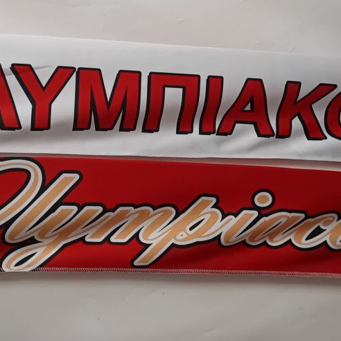 Olympiacos 100 Years Collectible Double-Sided Scarf