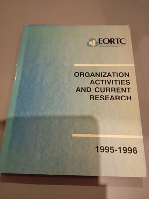 Organization activities and current research used 1995-1996