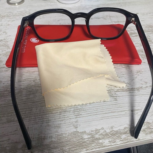 Blue light blocking glasses like new, non-prescription, black