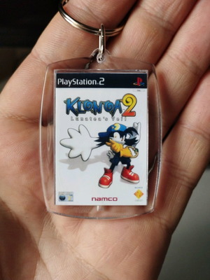 Klonoa 2 Lunatea's Veil PS2 acrylic keychain
