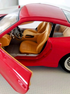 Porsche Carrera 911 GT 3 1997 μοντέλο 1:18 σαν καινούργιο, κόκκινο