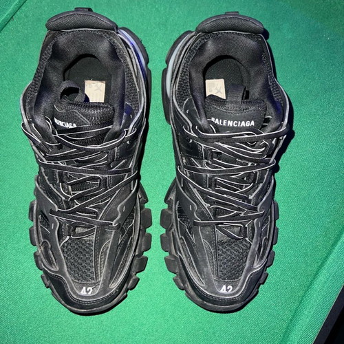 Balenciaga Tracks led used black sneakers size 42