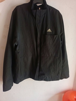 Яке Adidas vintage спортно като ново, черно, размер L