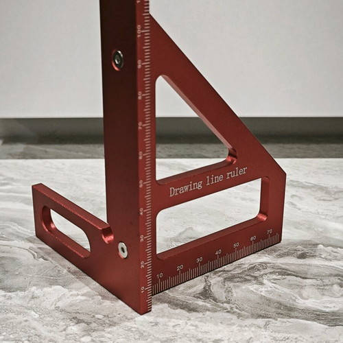 Aluminum Double Marking Square 90 & 45 Degrees new