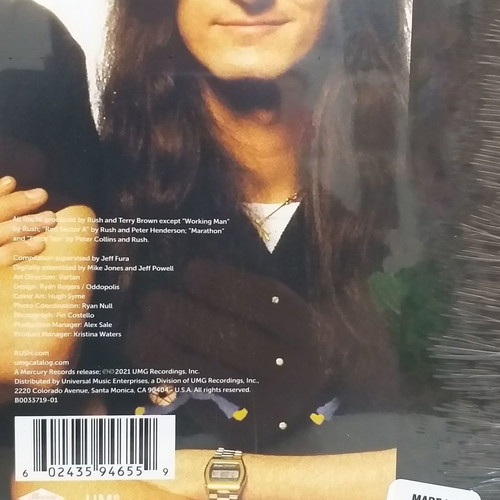 Rush Icon LP vinyl new, limited edition, reissue, white