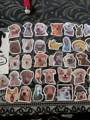 Stickers new, set of 46 pieces