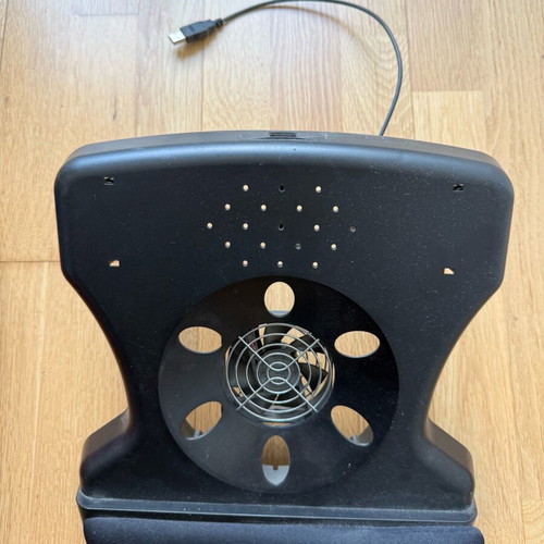 Laptop cooling pad like new with large USB fan